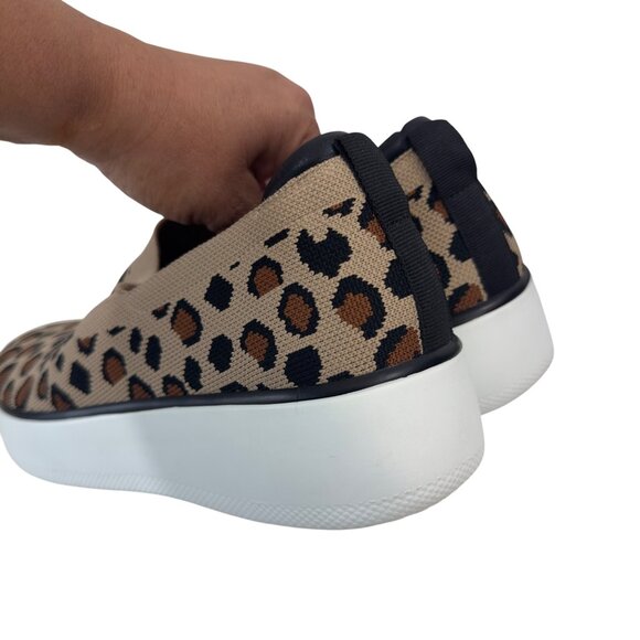 Traq by Alegria Mystic Womens Slip-On Leopard Print Slip On Shoes Size 41 - Picture 7 of 16